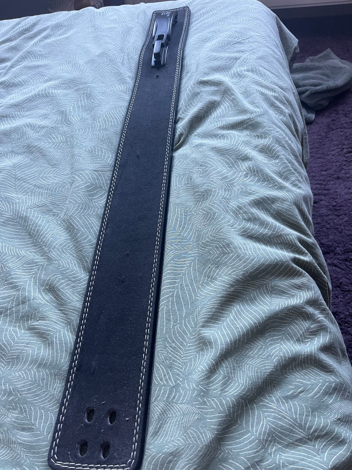Barbelts Powerlifting Lever Belt - Zo goed als nieuw, Sport en Fitness, Ophalen of Verzenden, Zo goed als nieuw, Rug, Halterriem