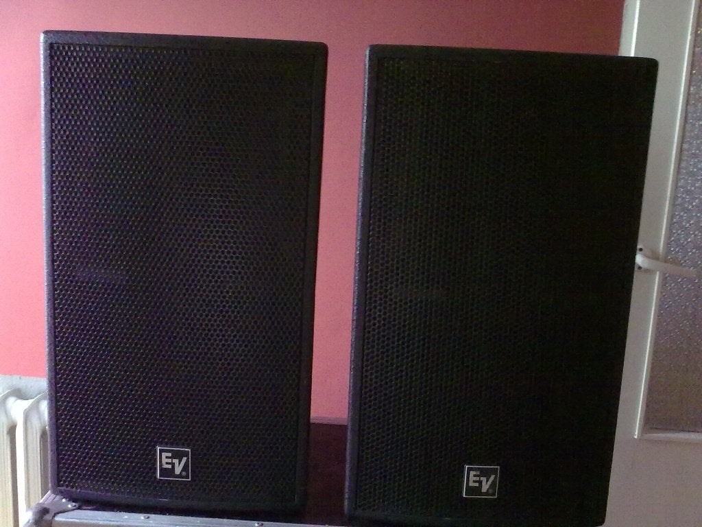 Set Electrovoice Ev RX 115/75, Stereo speakers, Gebruikt, Ophalen, 150 watt of meer
