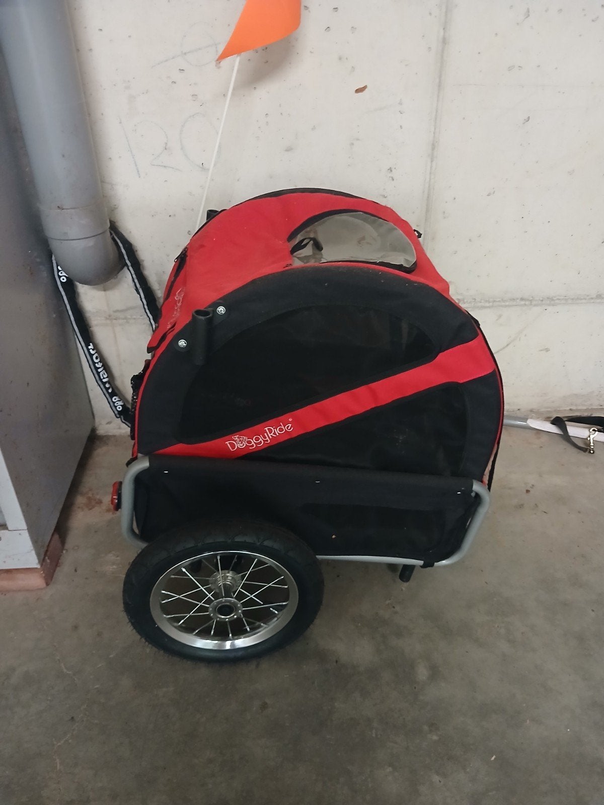 hondenfietskar, hondenbuggy doggyride (3 wielen), Ophalen, Opvouwbaar, Doggyride, 20 tot 40 kg