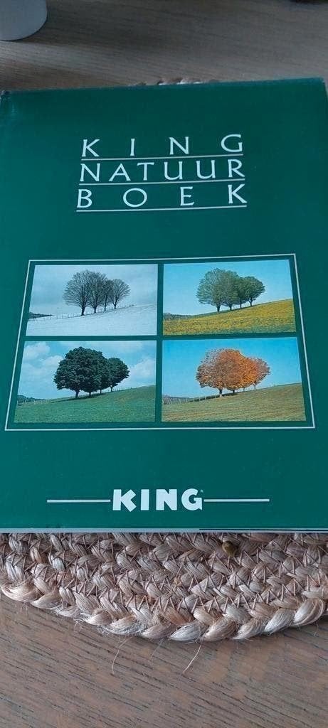 MOOI NATUUR BOEK VAN HET MERK KING PEPERMUNT KING 1987, Antiek en Kunst, Ophalen of Verzenden