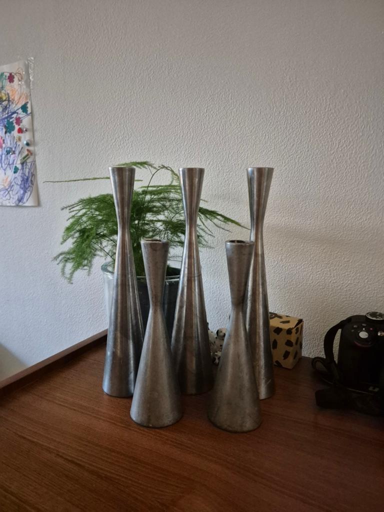 IKEA Erika Pekkari kandelaars - set van 5, Ophalen of Verzenden
