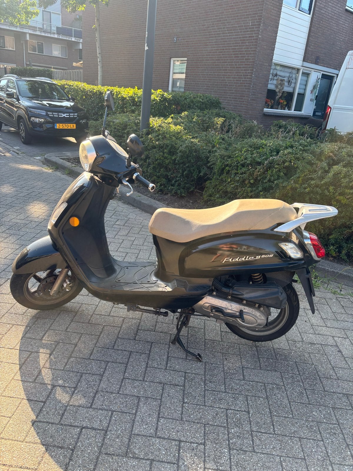 Sym Fiddle II Eco - Elektrische start defect, uitlaat luid, Fietsen en Brommers, Ophalen of Verzenden, Gebruikt, Benzine, SYM
