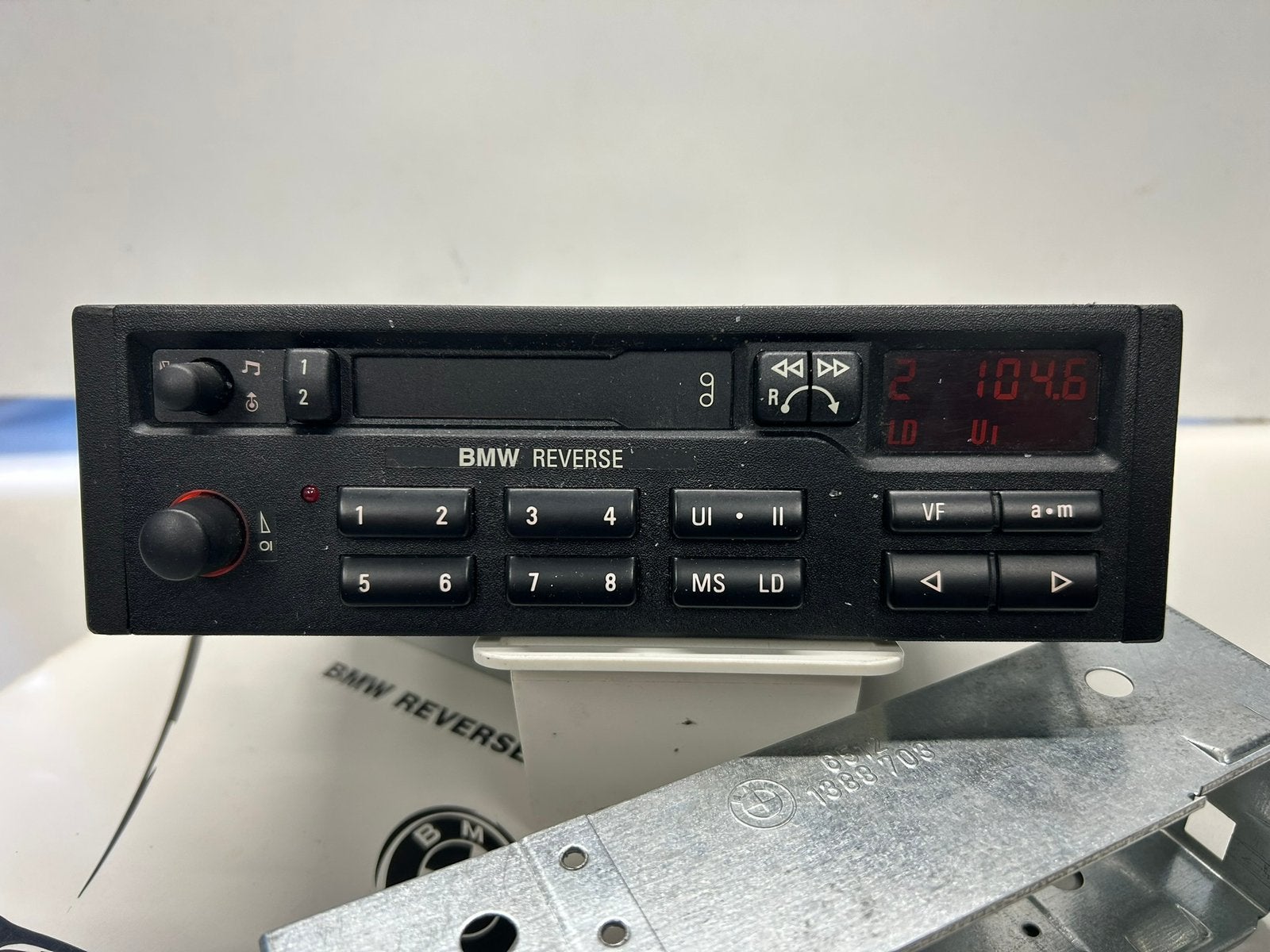 BMW  Reverse autoradio. E30 E28 E32 E34 E36 Z3 Z4, Auto diversen, Autoradio's, Ophalen of Verzenden, Gebruikt