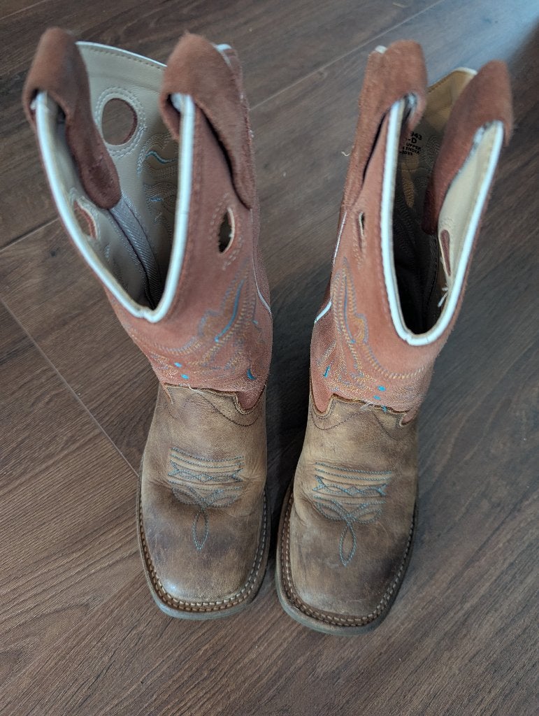 Meisjes cowboy laarzen - mt. 31, Ophalen, Meisje, Laarzen, Zo goed als nieuw