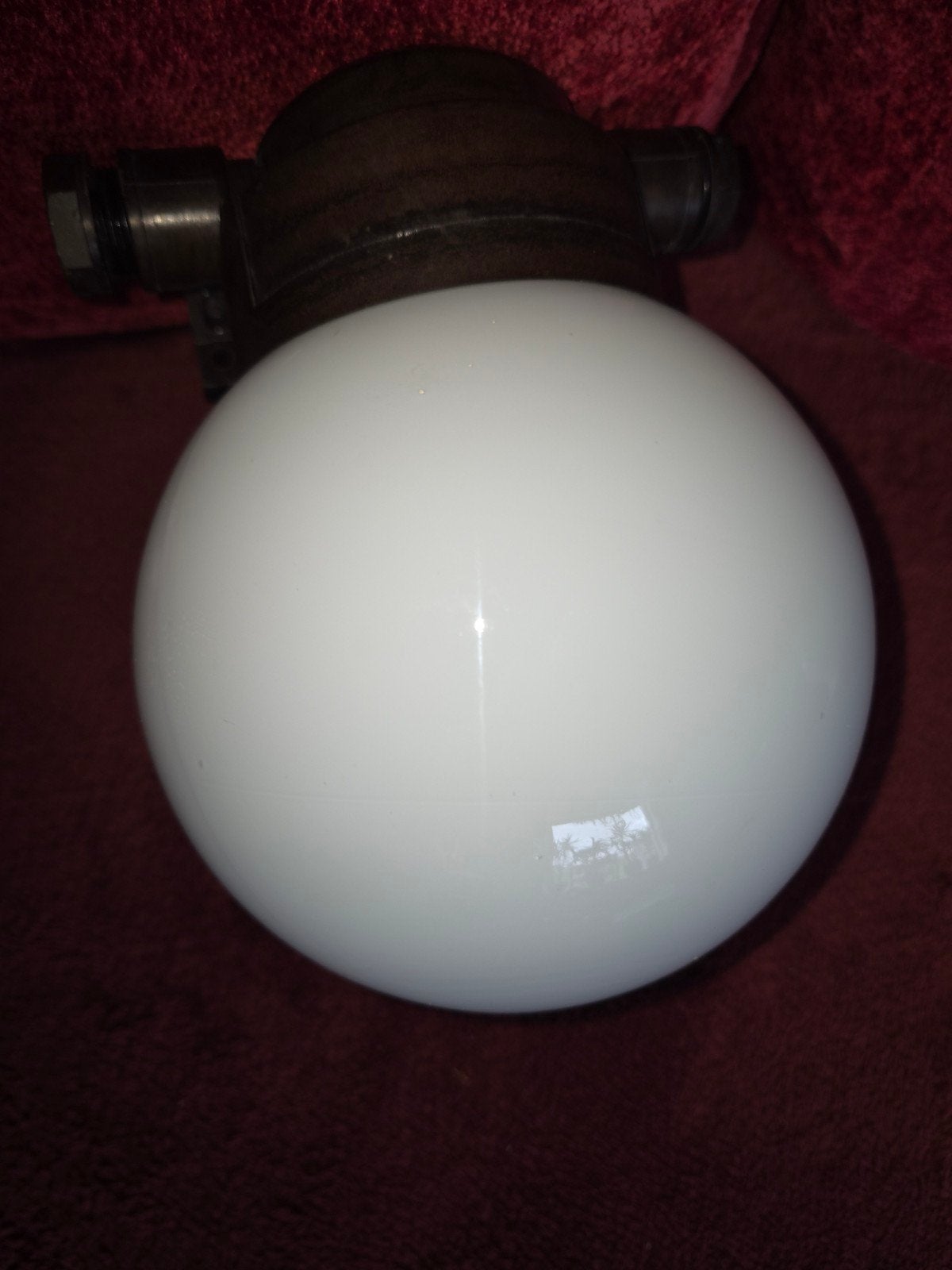 Vintage ouderwetse wandlamp, Ophalen of Verzenden, Kunststof, Geschikt voor buiten, E27 (groot)