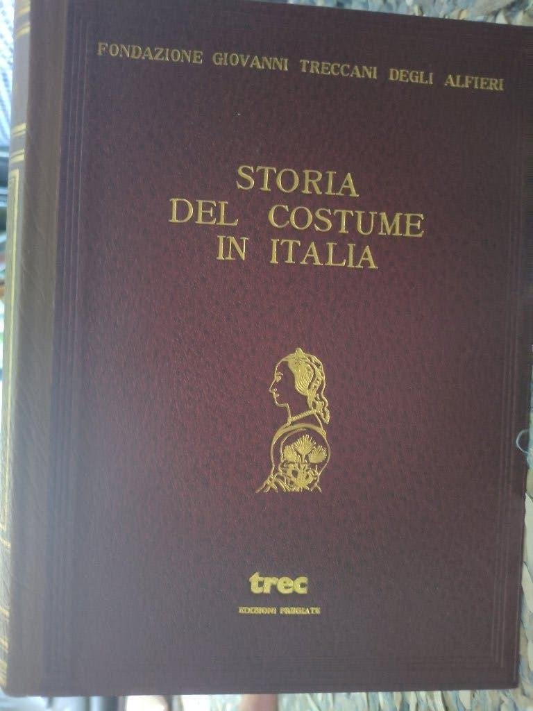 Treccani: Storia del costume in Italia - 5 delen, Boeken, Gelezen, Ophalen of Verzenden, Rosita Levi Pisetzky, Overige onderwerpen