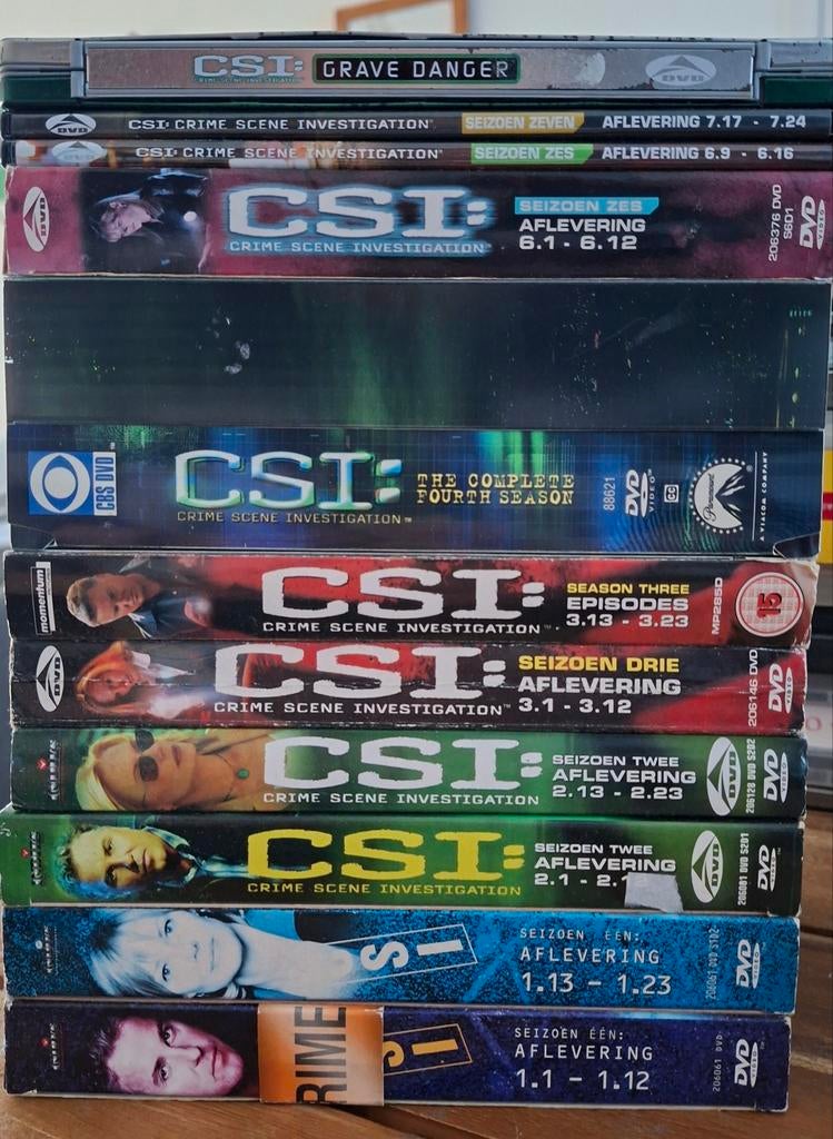 CSI dvd serie, Gebruikt, Boxset, Ophalen of Verzenden, Actie en Avontuur