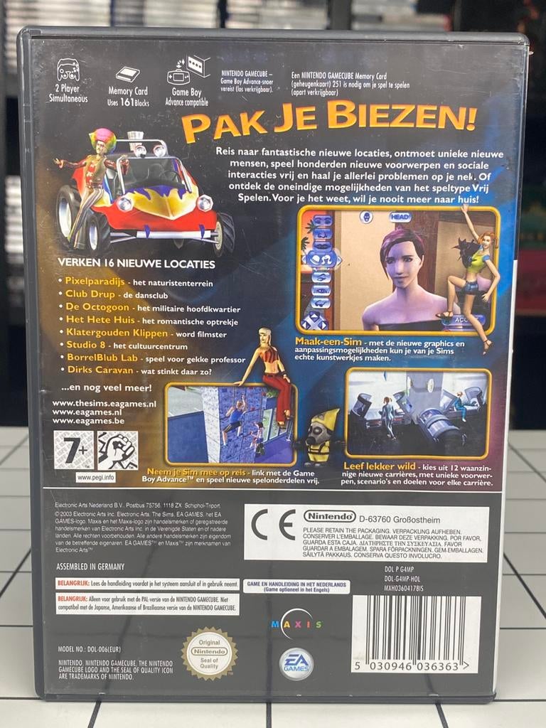 The Sims Bustin’ Out - Nintendo GameCube - EA Games, Spelcomputers en Games, Games | Nintendo GameCube, Info@eagames.com, 1 speler