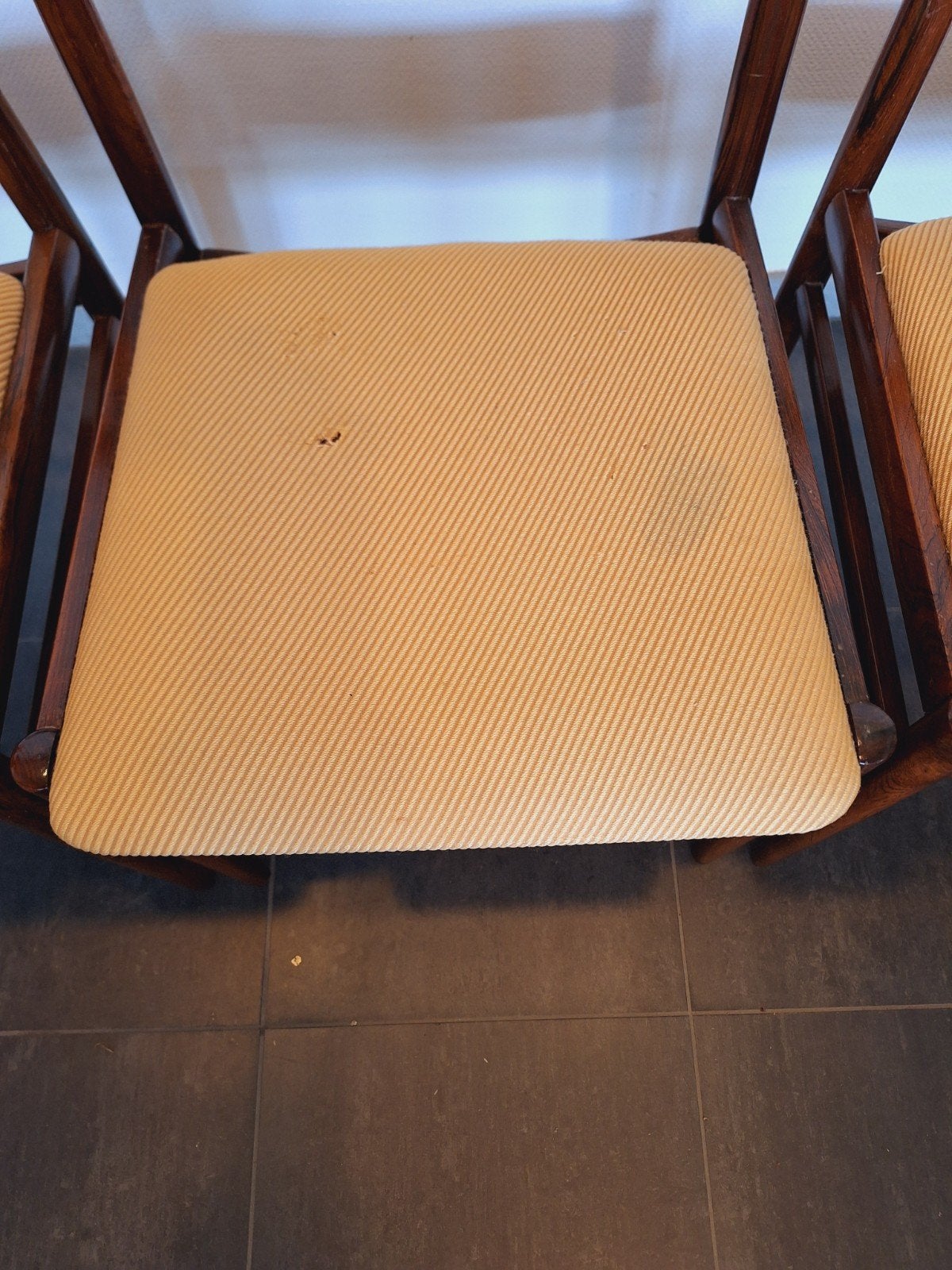 Foto 11 van vintage palissander stoelen midcentury