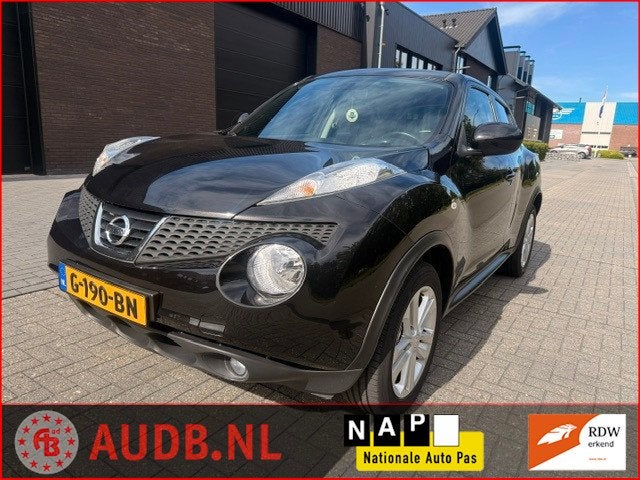 Nissan Juke 1.6 Tekna| CLIMA| CRUISE CONTR.|SPORT VLG.|, Auto's, Nissan, Voorwielaandrijving, Euro 5, 4 cilinders, Leder