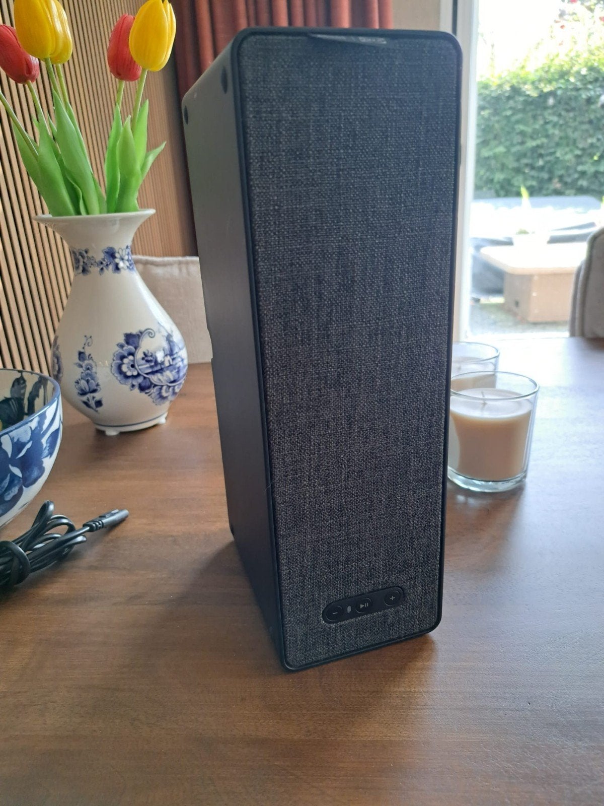 Ikea/Sonos Symfonisk Bookshelf Gen 1 speaker, Audio, Tv en Foto, Slimme speaker, Inclusief kabels, Ophalen of Verzenden, Zo goed als nieuw