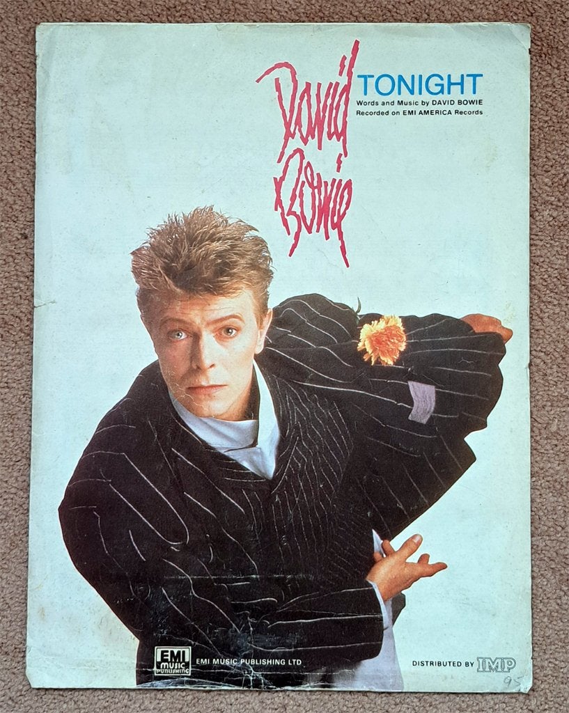 David Bowie - Tonight music sheet, Ophalen of Verzenden, Gelezen, Artiest