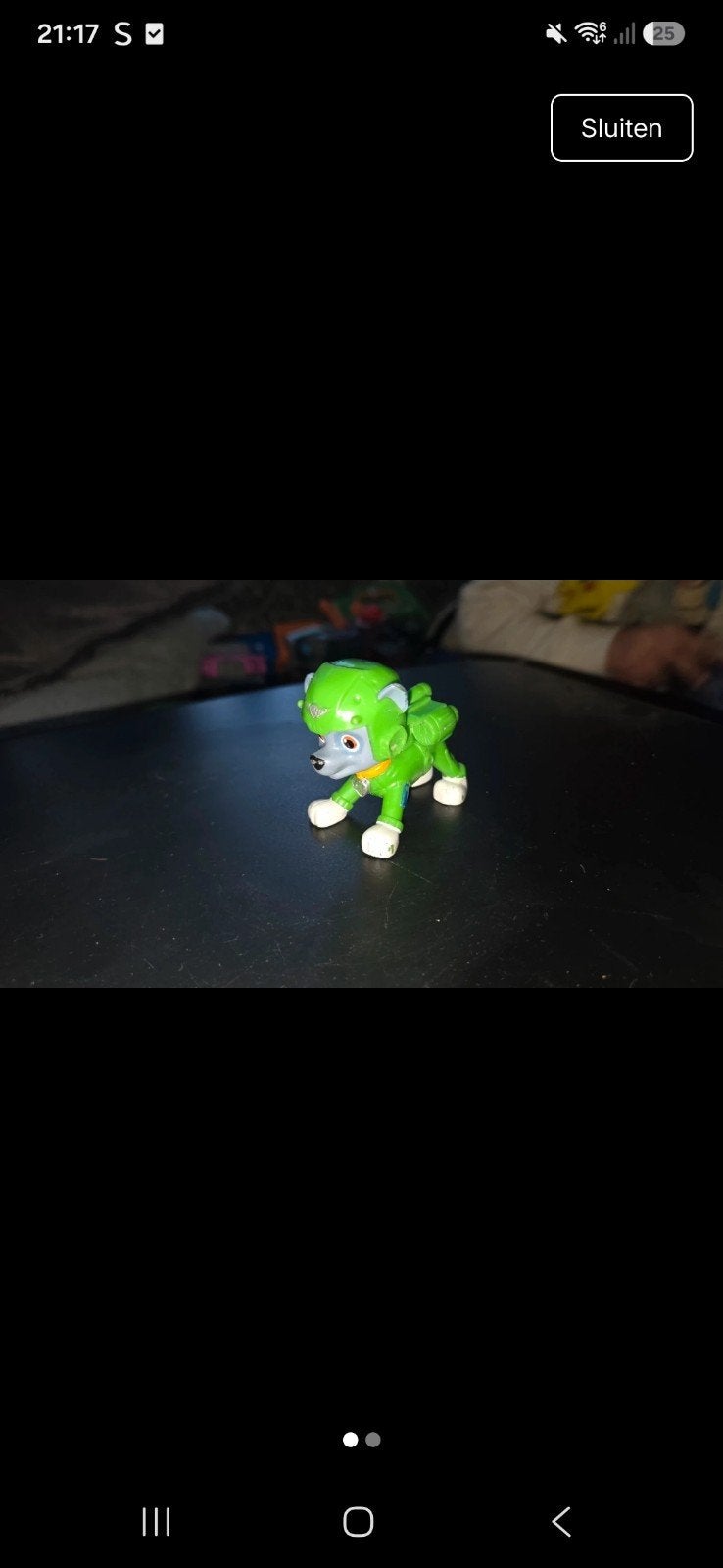 Paw Patrol Rocky figuur, Verzenden, Gebruikt, Jongen of Meisje