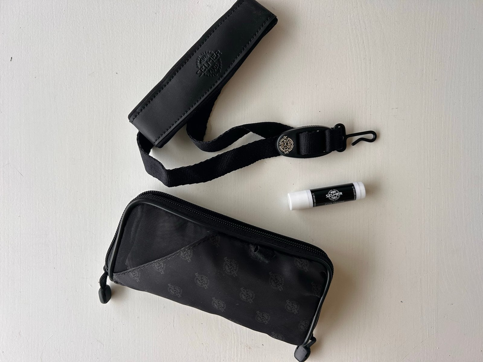 Selmer Saxofoon Accessoires Set: Draagriem, Doekjes, Vet, Verzenden, Zo goed als nieuw, Saxofoon