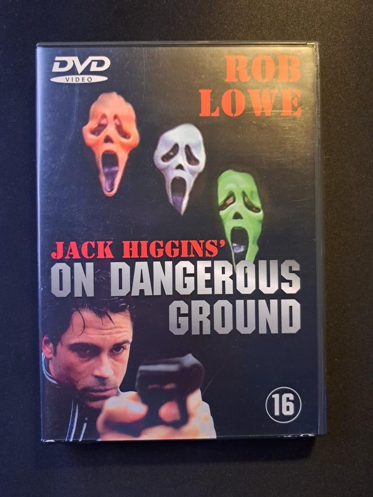 Jack Higgins' On Dangerous Ground - DVD (4 halen 3 betalen), Vanaf 16 jaar, Ophalen of Verzenden, Gebruikt, Actiethriller