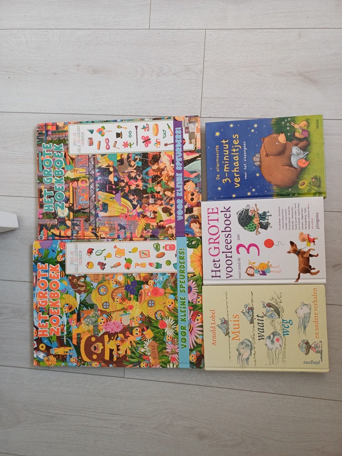 Kinderboeken: Het Grote Zoekboek, Voorleesboek, Verhaaltjes, Boeken, Ophalen of Verzenden, Gelezen, Diverse auteurs, waaronder Arnold Lobel