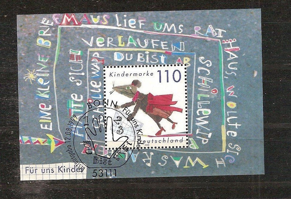 BRD blok 51, Ophalen of Verzenden, BRD, Gestempeld