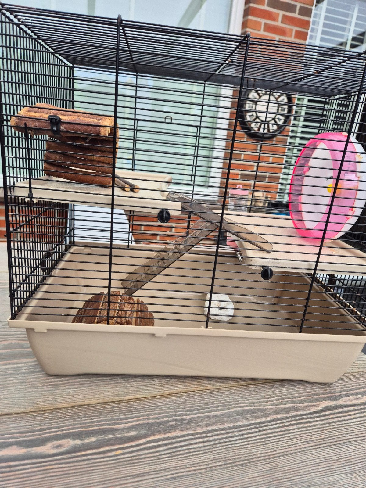 Mooie hamsterkooi te koop, Dieren en Toebehoren, Kooi, Minder dan 75 cm, Zo goed als nieuw, Ophalen