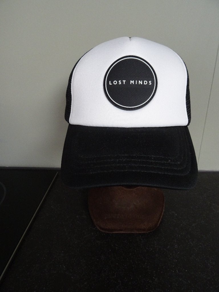 LOST MINDS one size, zwarte sportieve cap/pet., Kleding | Heren, Lost Minds, One size fits all, Ophalen of Verzenden, Pet