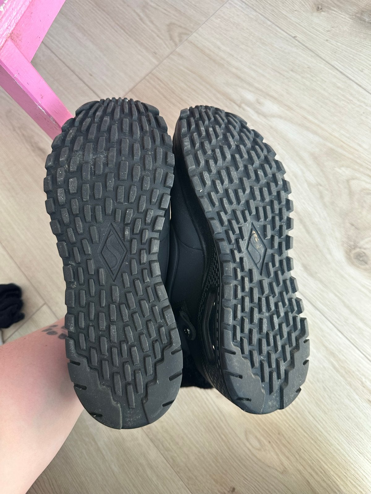 Skechers Air-Cooled Memory Foam laarzen maat 38, Ophalen of Verzenden, Zo goed als nieuw, Zwart, Lage of Enkellaarzen