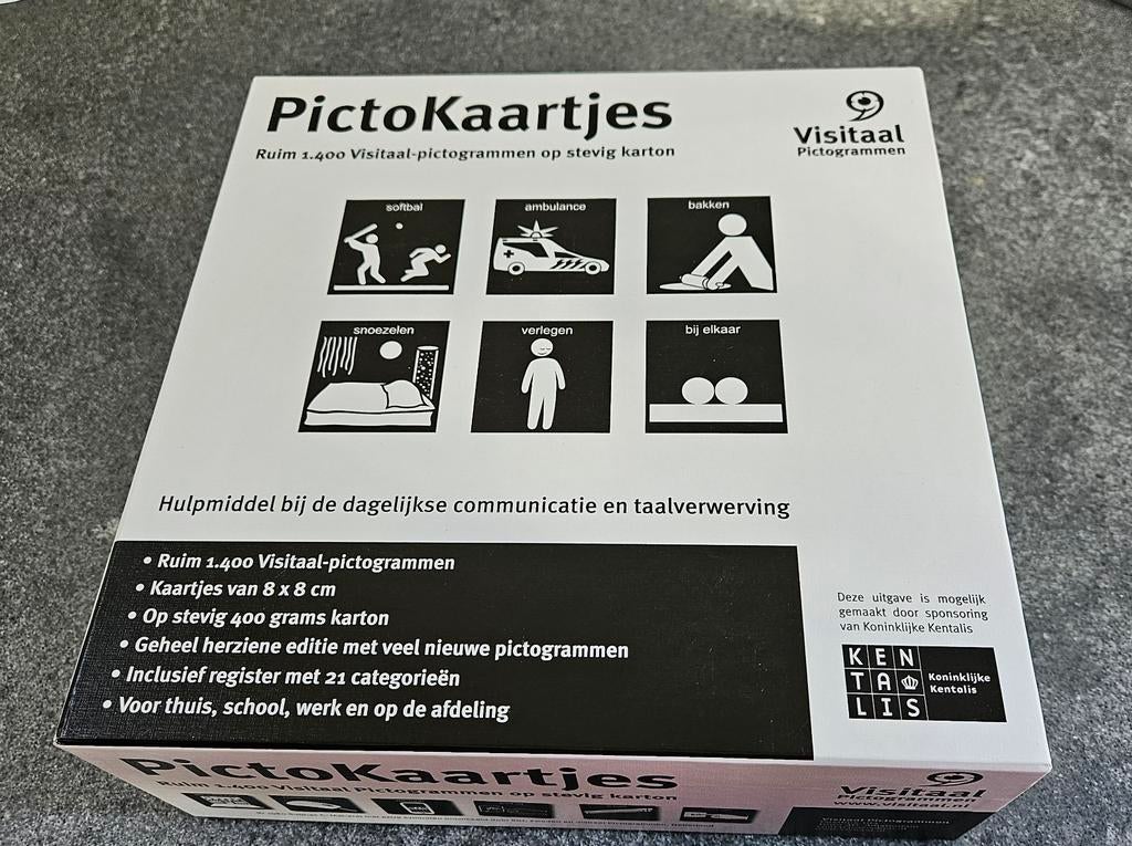 PictoKaartjes Visitaal: Communicatie & Taalverwerving, Ophalen of Verzenden, Nieuw