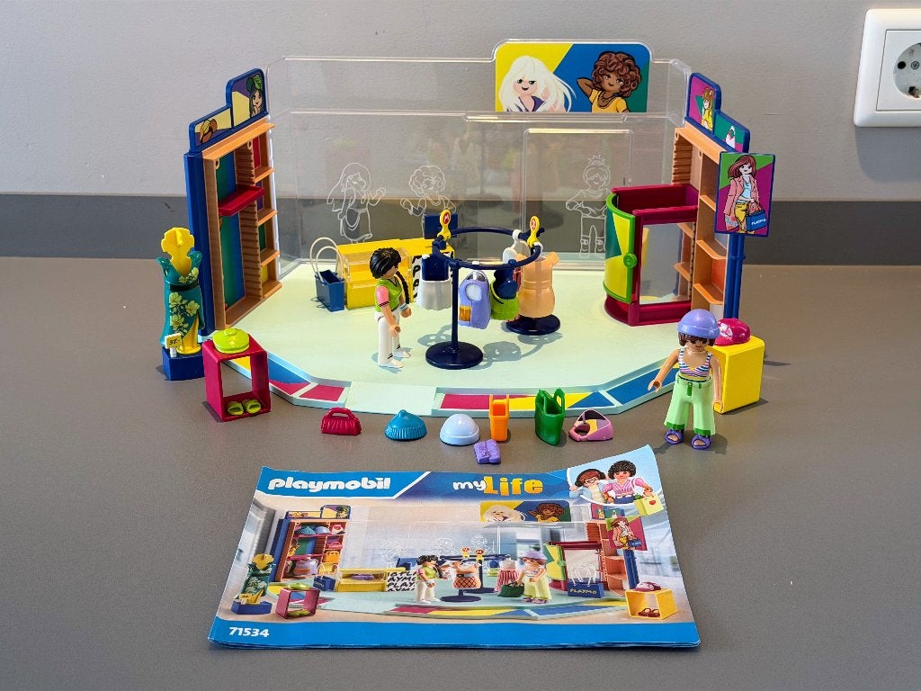 PLAYMOBIL 71534 My Life Modewinkel – compleet, Complete set, Overige typen, Ophalen of Verzenden, Zo goed als nieuw