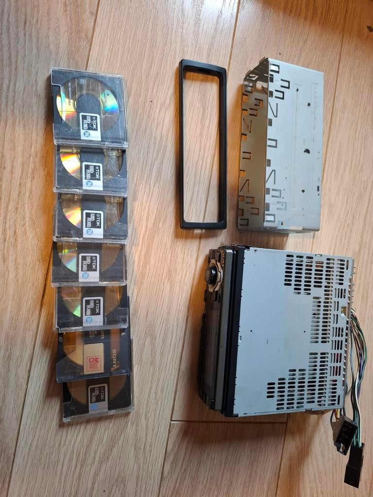 Sony MDX-C6500R Mini Disc Speler Autoradio, Ophalen of Verzenden
