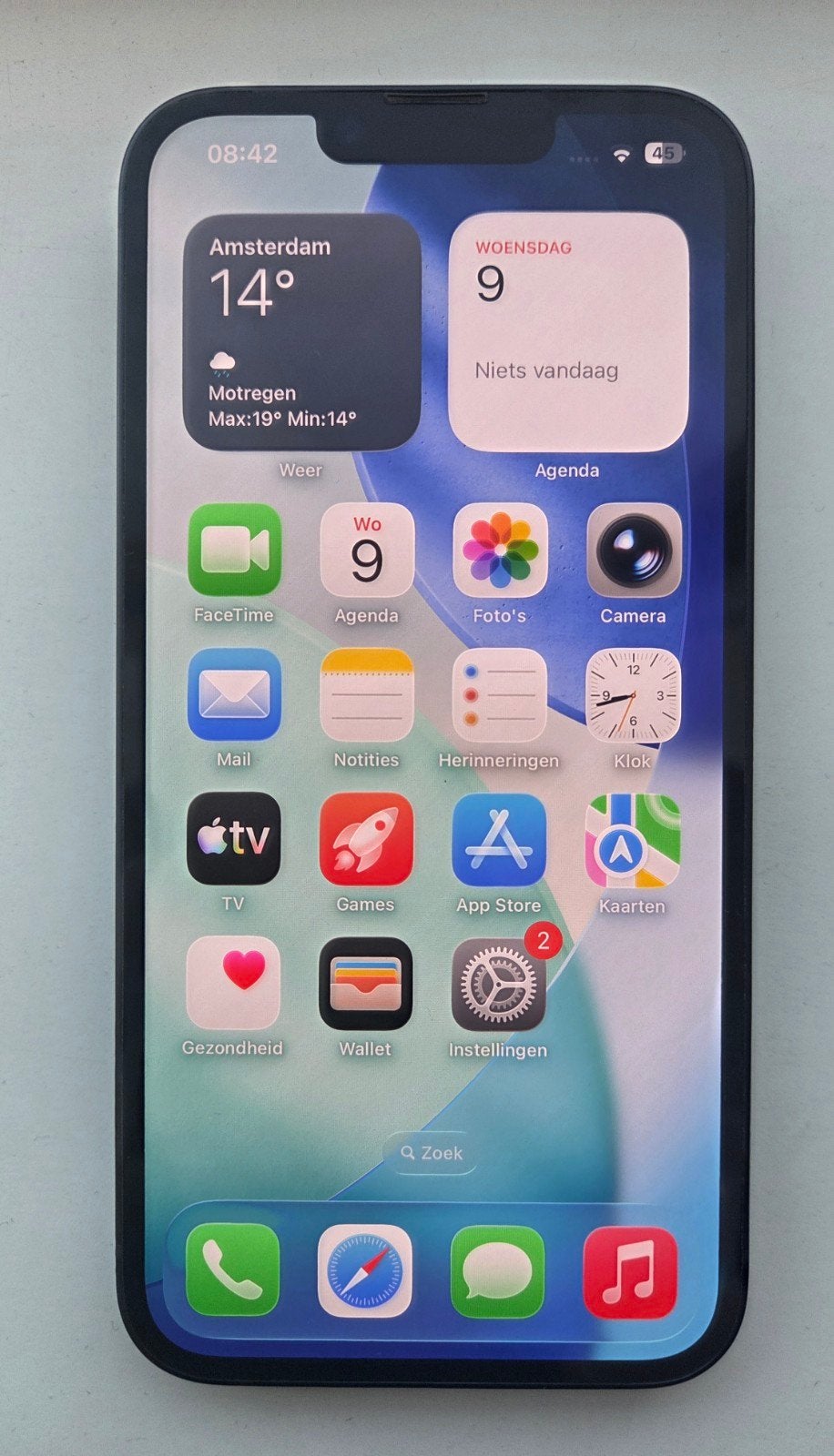Apple iPhone 14 128 GB - Nieuwe batterij (100%), Telecommunicatie, Ophalen, 128 GB, Zwart, Zo goed als nieuw