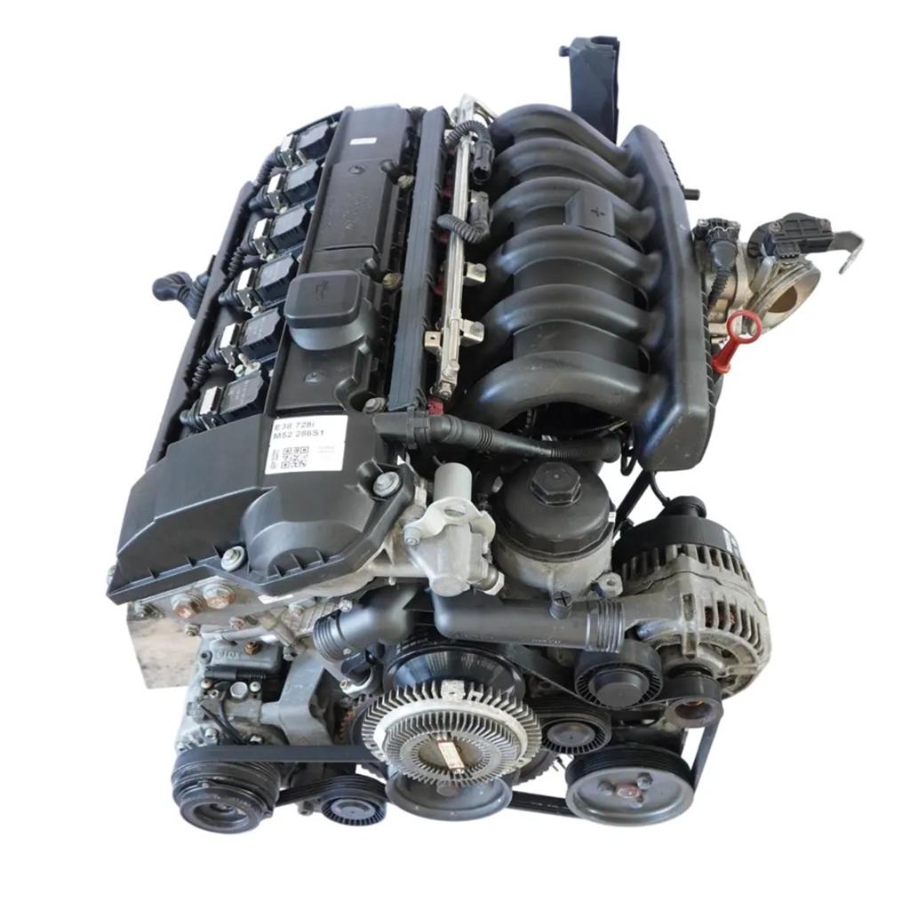 BMW M52B28 motor met 5-bak, pasklaar voor E30 swap, Ophalen