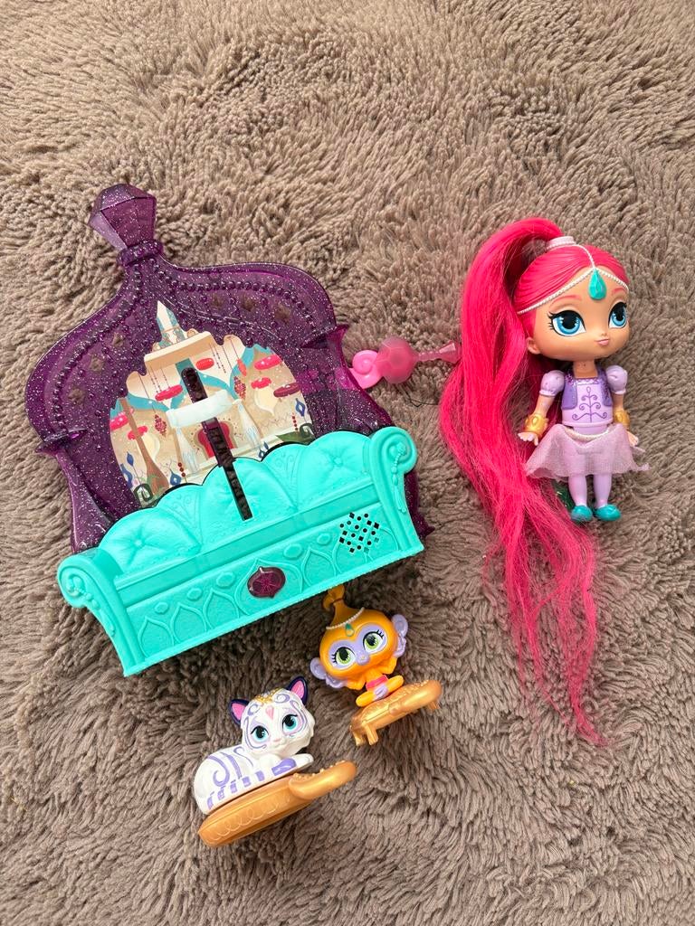 Shimmer en Shine speelset met pop en accessoires, Ophalen of Verzenden, Zo goed als nieuw, Overige typen