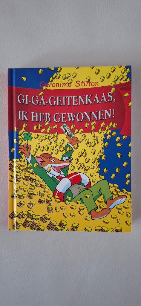 Geronimo Stilton -  Gi - Ga Geitenkaas, Ophalen of Verzenden, Gelezen, Geronimo Stilton, Fictie algemeen