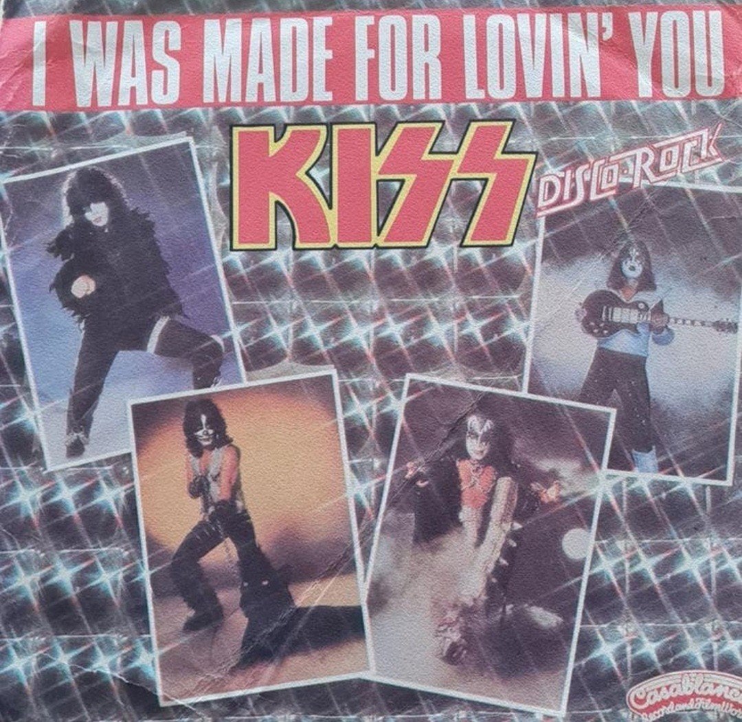 KISS - I WAS MADE FOR LOVIN' YOU (HOES BESCHADIGD), Cd's en Dvd's, Ophalen of Verzenden, Gebruikt, Pop