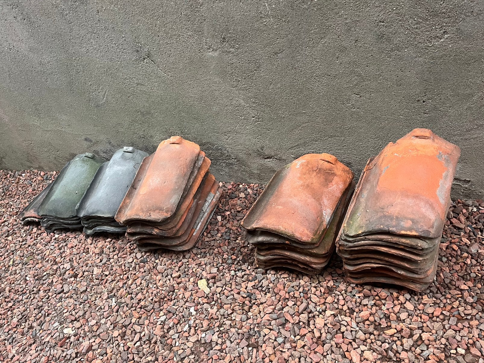 Oud hollandse dakpannen - eventueel meer beschikbaar, Steen of Klei, Ophalen of Verzenden, Zo goed als nieuw, 15 m² of meer