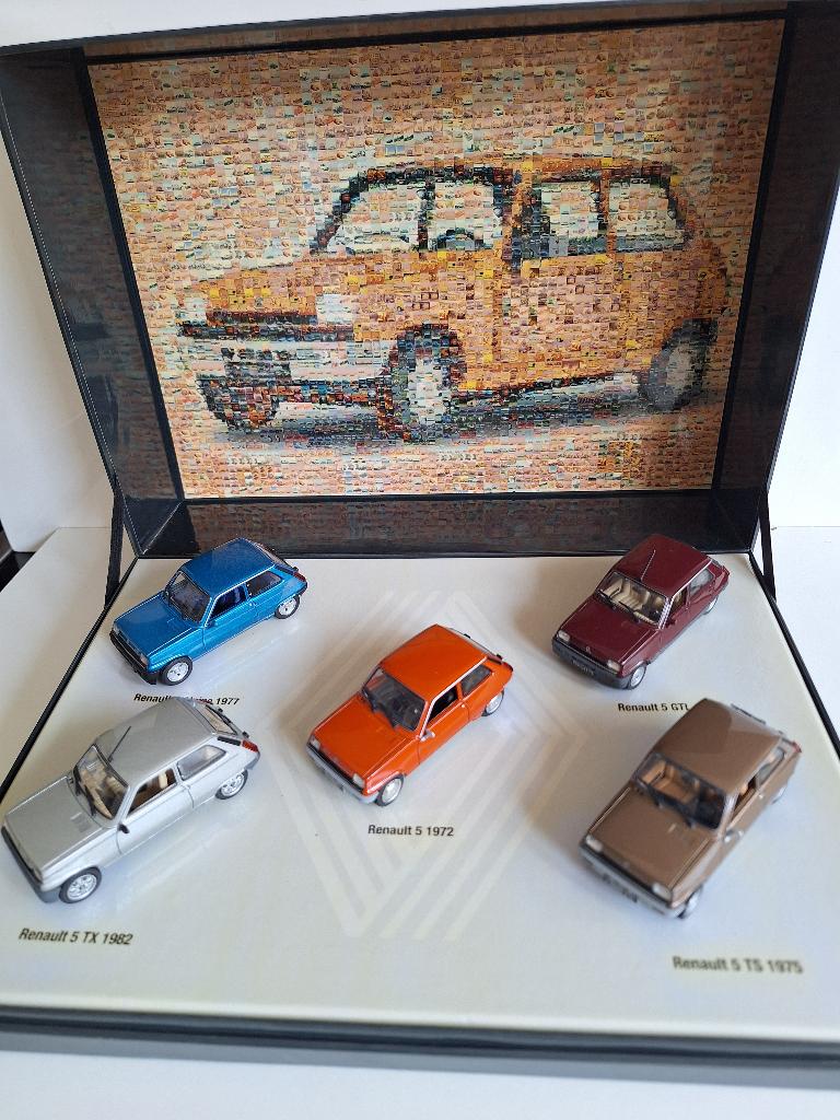 L"epopee Coffret Renault 5 Norev 1/43, Ophalen of Verzenden, Zo goed als nieuw, Auto, Norev