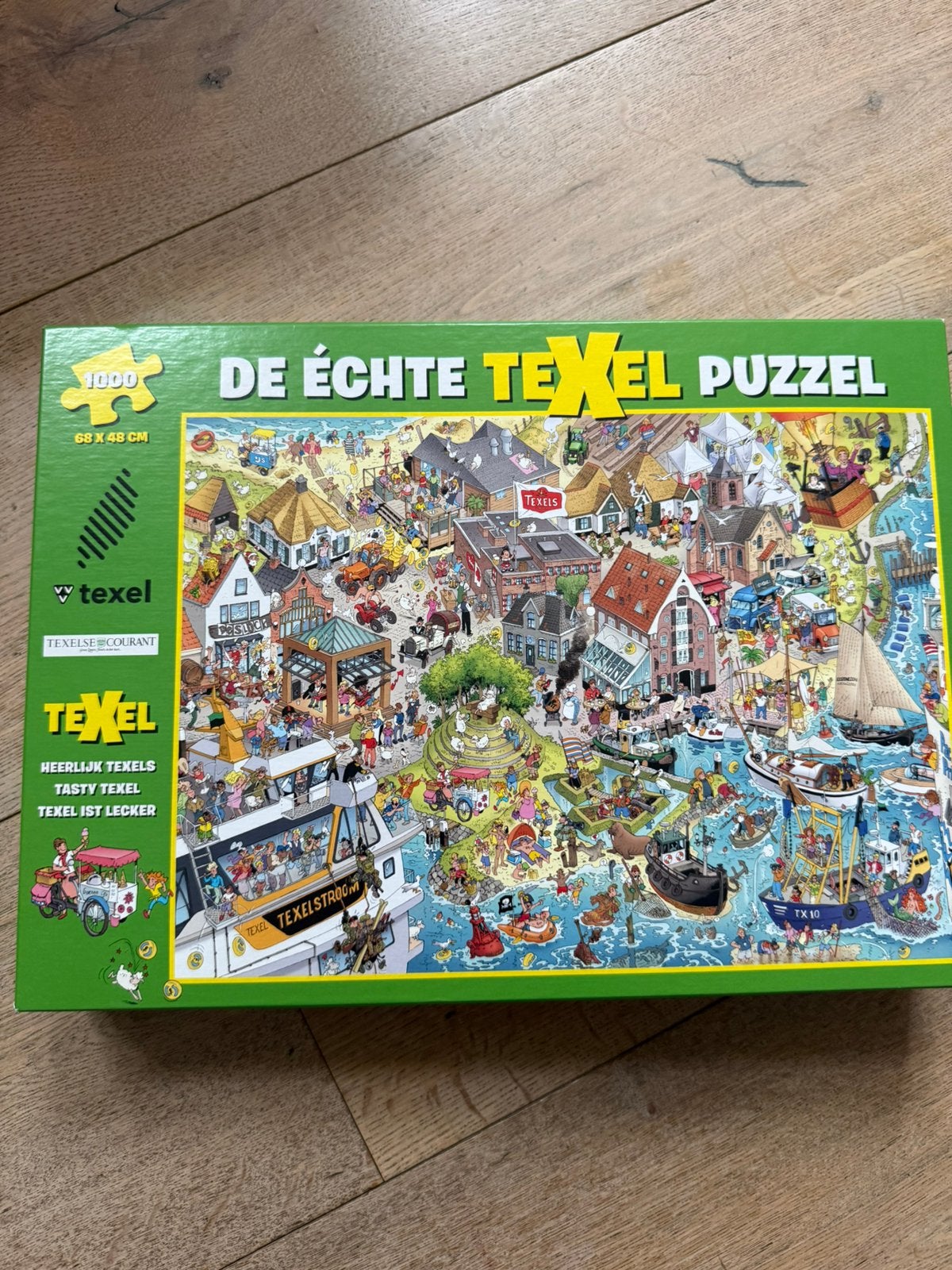 De échte Texel puzzel!, Ophalen, 500 t/m 1500 stukjes, Zo goed als nieuw, Legpuzzel