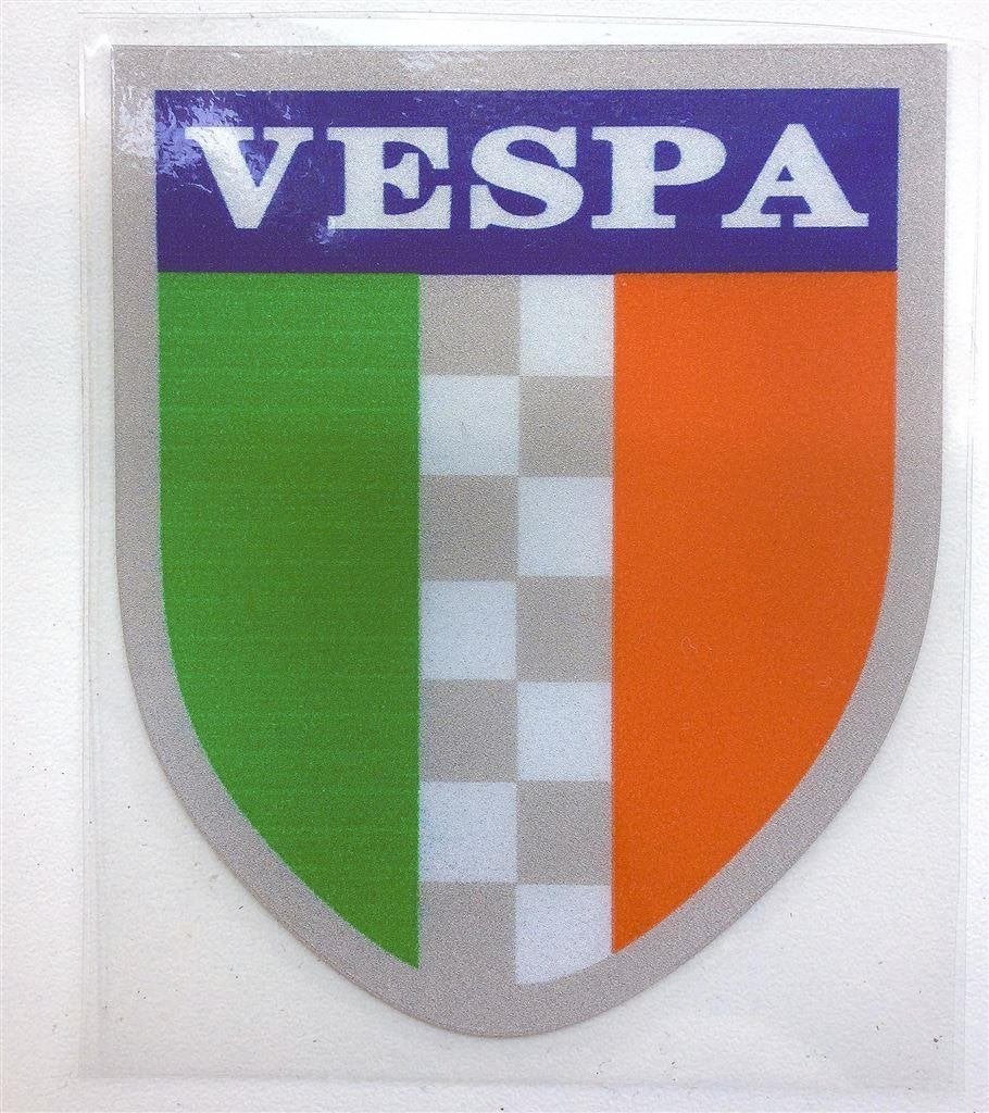 Italia VESPA PIAGGIO LOGO Scooter Vinyl Decal Sticker, Verzenden, Nieuw, Auto's