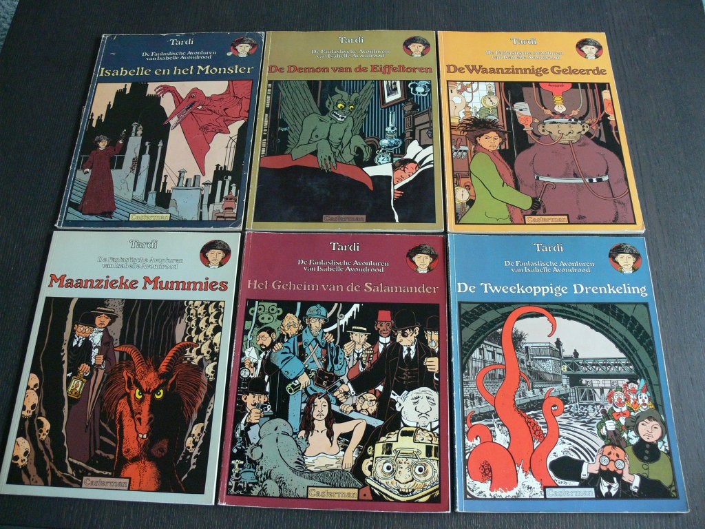 Isabelle Avonrood - deel 1 t/m 6, Boeken, Meerdere stripboeken, Ophalen of Verzenden, Gelezen
