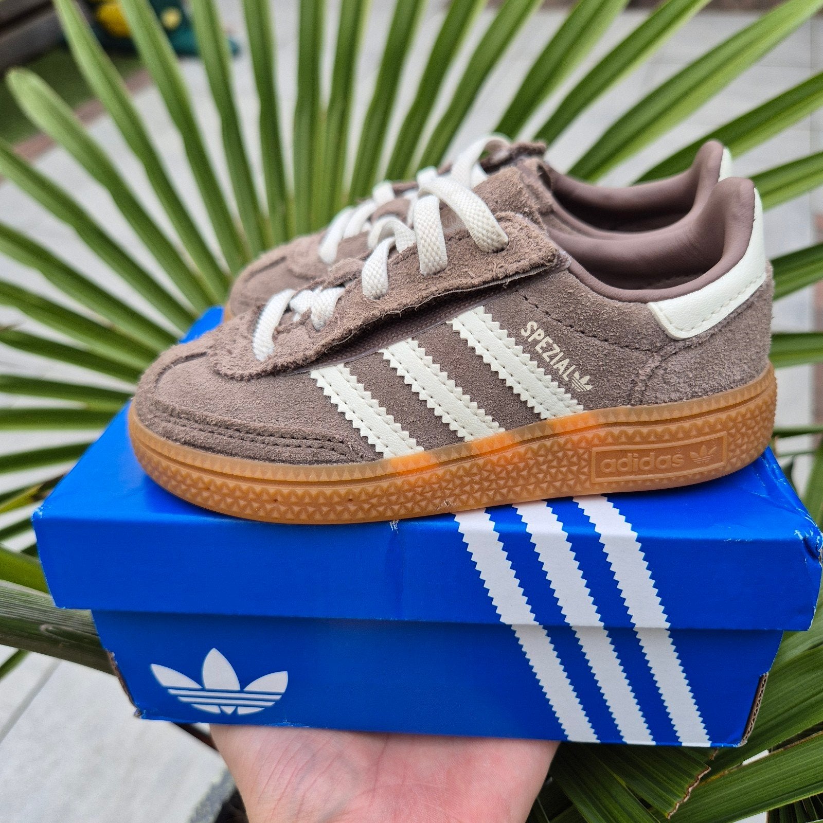 Adidas Handball Spezial bruin Maat 24, Adidas, Jongen of Meisje, Schoenen, Ophalen of Verzenden