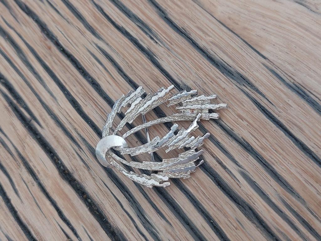 Zilveren broche, Ophalen of Verzenden, Zo goed als nieuw, Zilver, Pandora