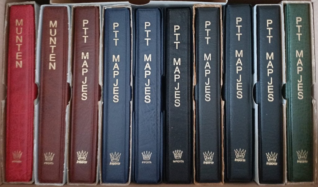 14 importa albums voor postzegelmapjes prestigeboekjes enz., Postzegels en Munten, Postzegels | Nederland, Ophalen of Verzenden