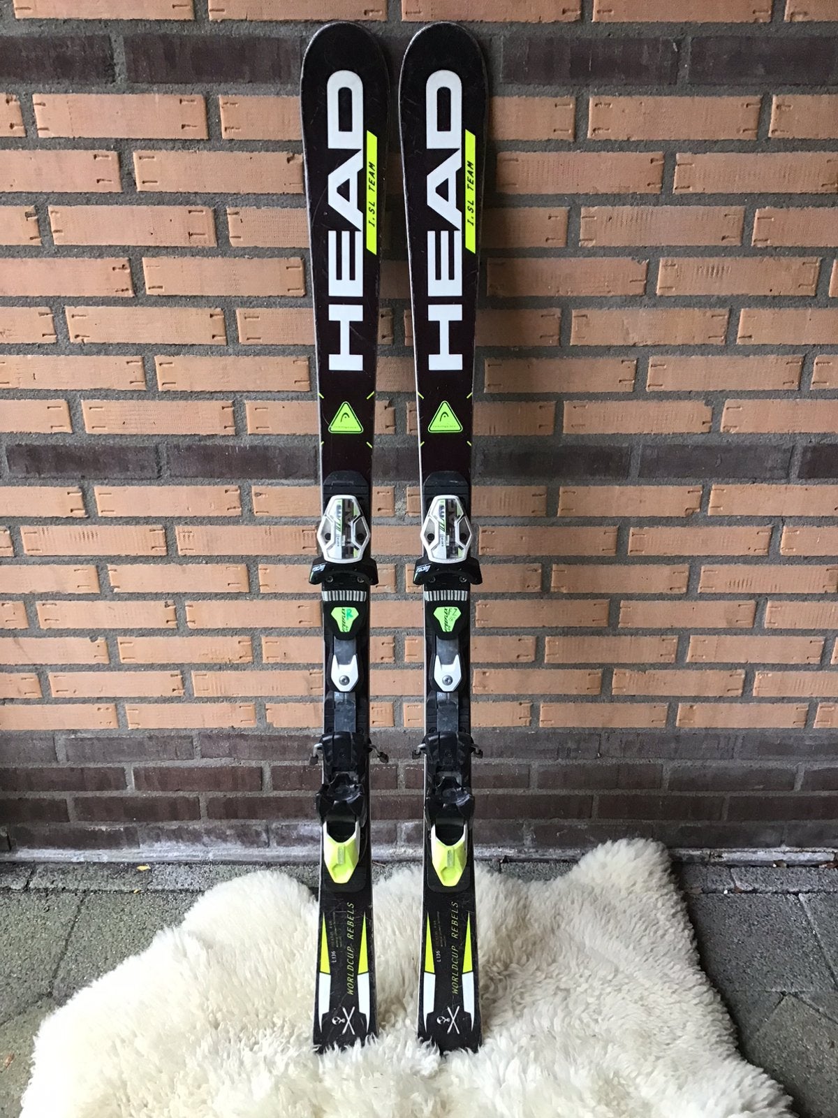 Head Worldcup Rebels i.SL Team kinderski’s lengte 136 cm, Head Worldcup Rebels i.SL Team kinderski’s lengte 136 cm, Gebruikt, 100 tot 140 cm