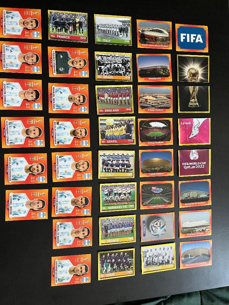 Panini fifa world cup 2022 Quatar 423 stickers, Ophalen, Nieuw, Meerdere stickers
