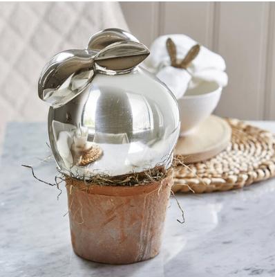 Riviera Maison Easter Bunny Statue zilver, Ophalen of Verzenden, Zo goed als nieuw