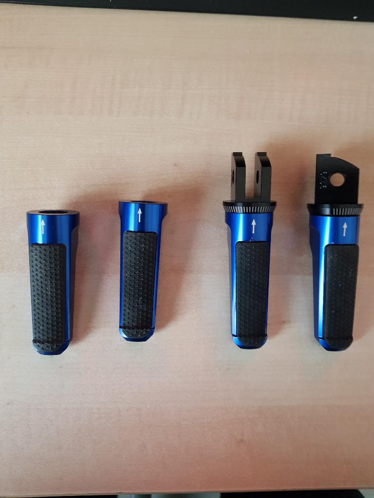 voetsteunen blauw + extra  [nieuw], Ophalen of Verzenden, Nieuw
