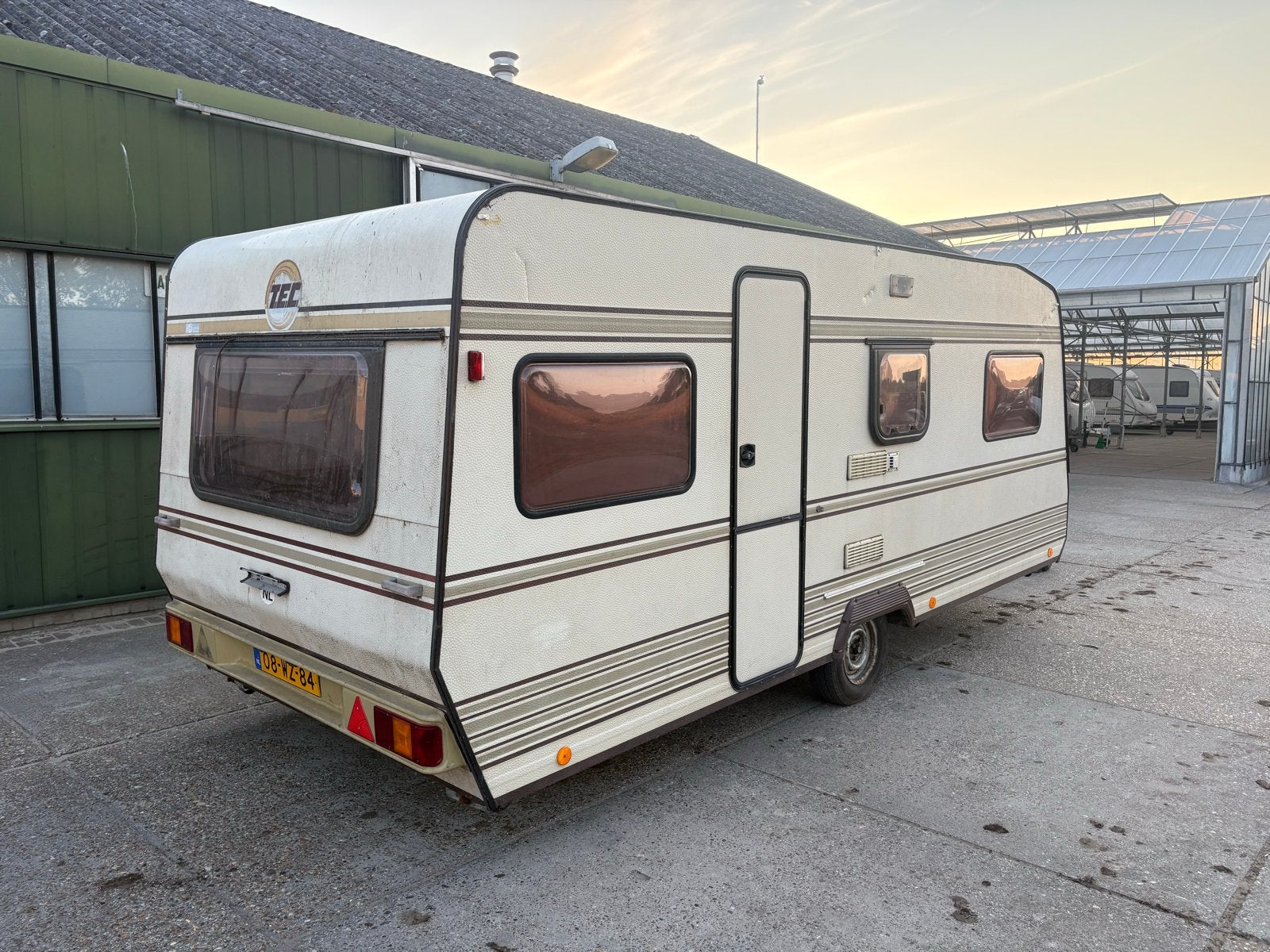 TEC Weltbummler Caravan, Vast bed, Bedrijf, 4 tot 5 meter, Kachel