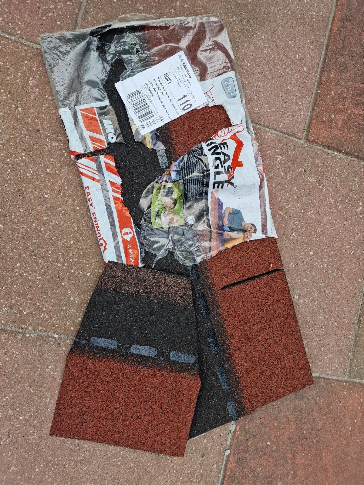 Easy Shingle dakshingles - 11 stuks (aangebroken verpakking), Ophalen, Overige materialen, Nieuw, Minder dan 5 m²