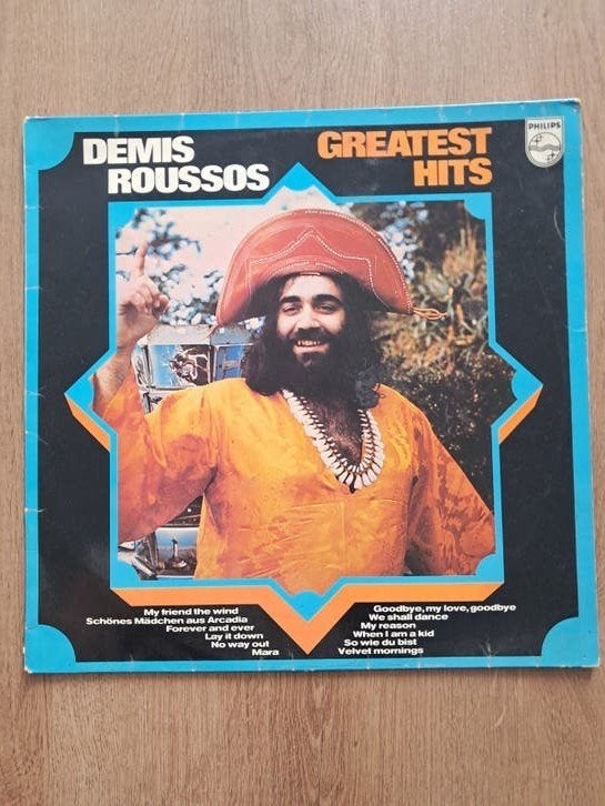 Demis Roussos - Greatest Hits LP, Cd's en Dvd's, Vinyl | Pop, Ophalen of Verzenden, Gebruikt, 12 inch