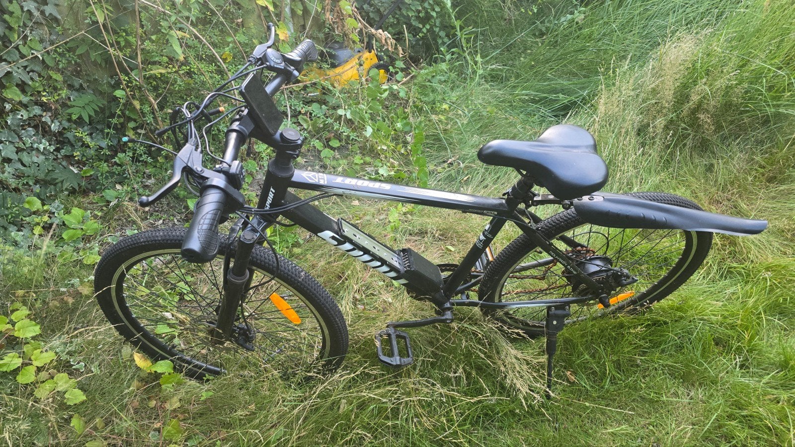 Elektrische mountainbike met accu - scherm defect, Fietsen en Brommers, Fietsen | Mountainbikes en ATB, Fully, Ophalen of Verzenden