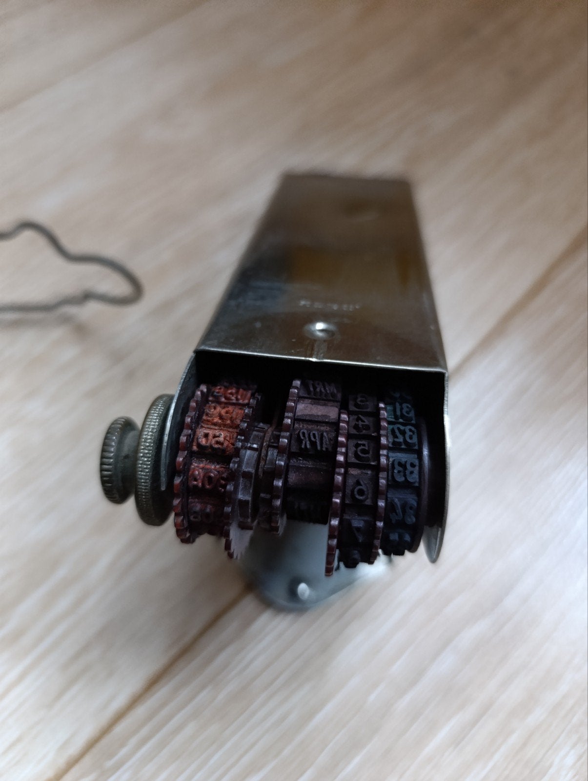 Vintage koperen briefopener en gereedschap, Ophalen of Verzenden