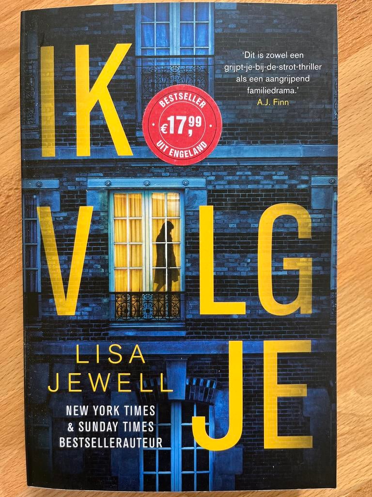 Ik volg je - Lisa Jewell (Bestseller uit Engeland), Boeken, Ophalen of Verzenden, Zo goed als nieuw